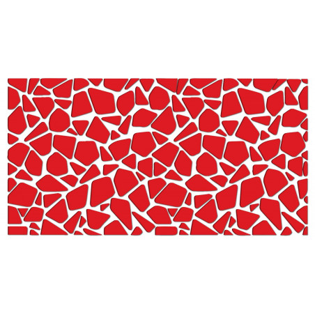 Modern decorative mirrors. Mirror and colored wall stickers, 3D stickers made of acrylic