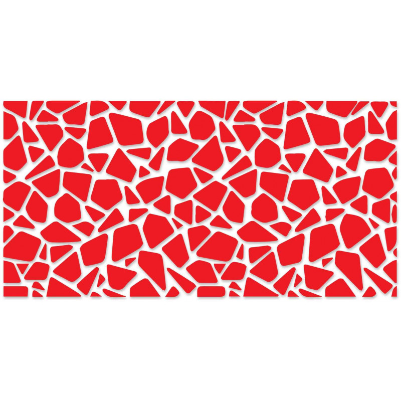 Modern decorative mirrors. Mirror and colored wall stickers, 3D stickers made of acrylic