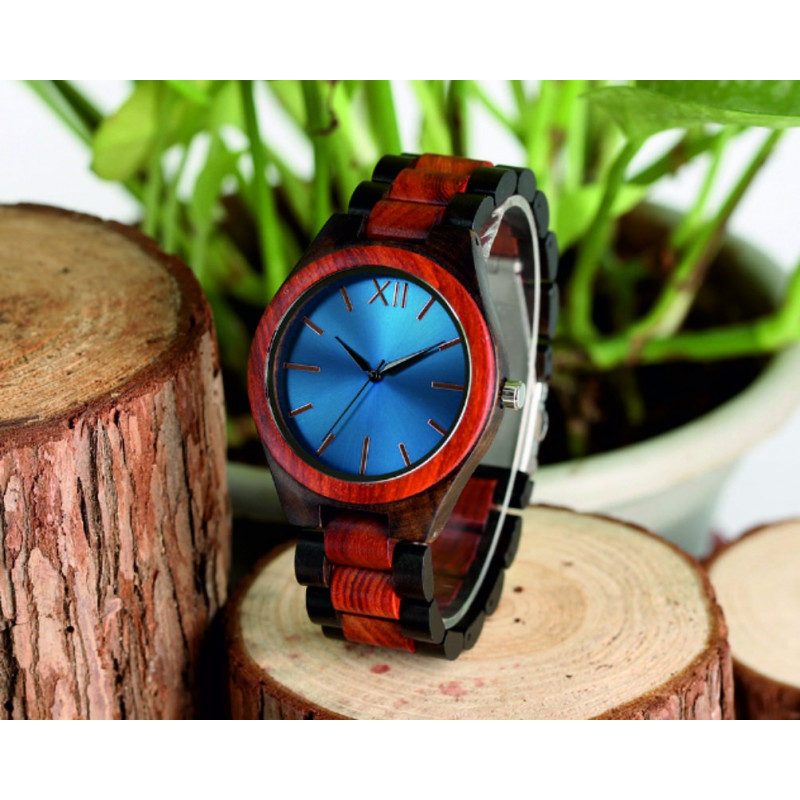 REDEAR wristwatch made of wood. Women's and men's watches.