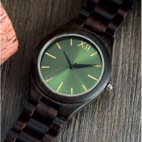 READER wristwatch made of wood. Ladies and men's watches.