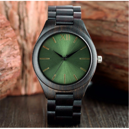 READER wristwatch made of wood. Ladies and men's watches.