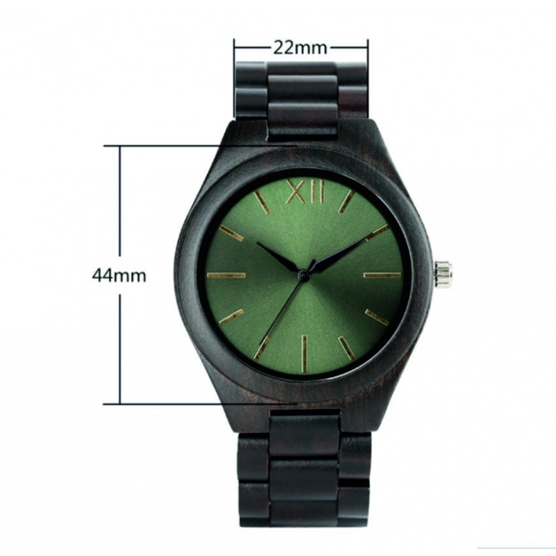 READER wristwatch made of wood. Ladies and men's watches.