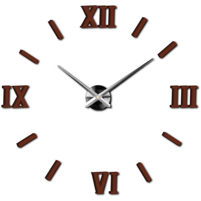 Adhesive wall clock, luxury wall clock, plastic clock