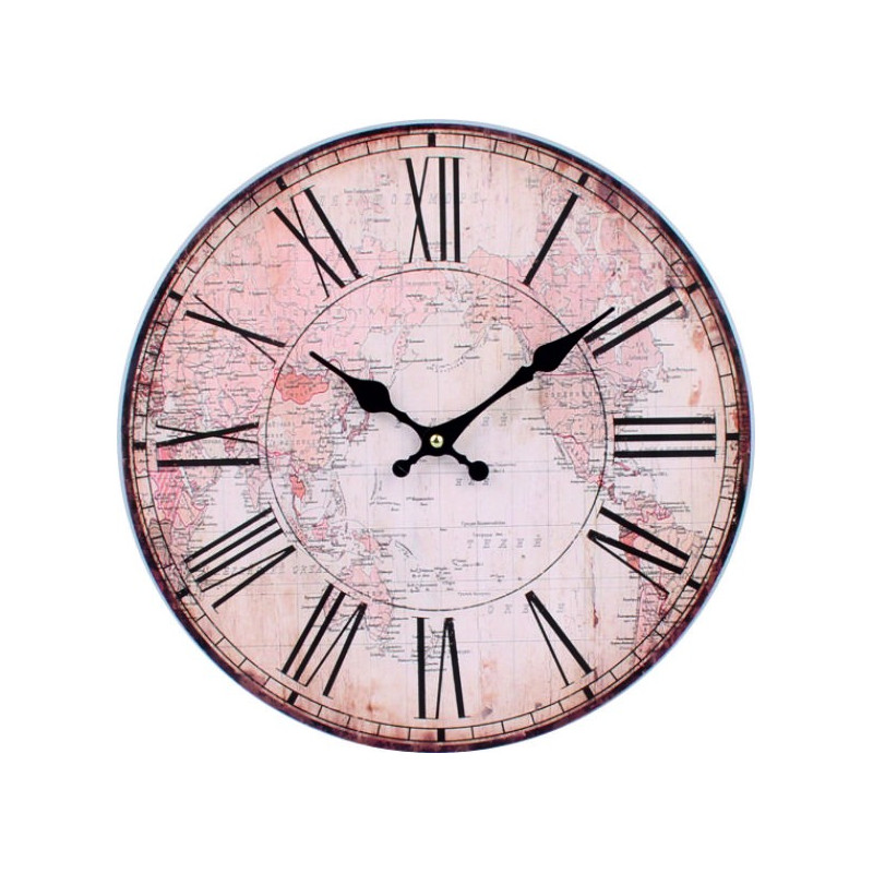 Clock made of wood Roman MDF . Fi 34 cm