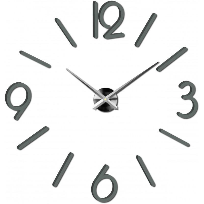 Stick-on wall clocks,luxury stent clocks,plastic clocks