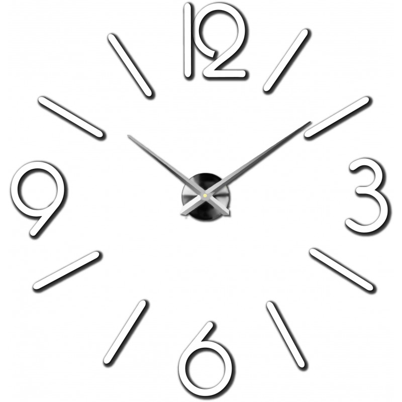 Stick-on wall clocks,luxury stent clocks,plastic clocks