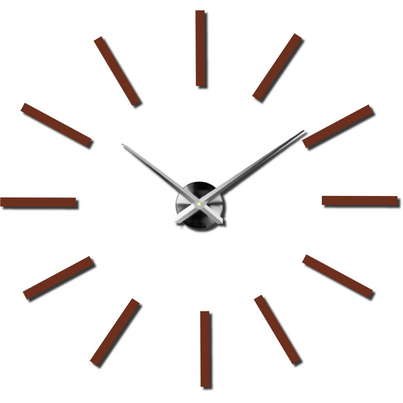 Stick-on wall clocks,luxury stent clocks,plastic clocks