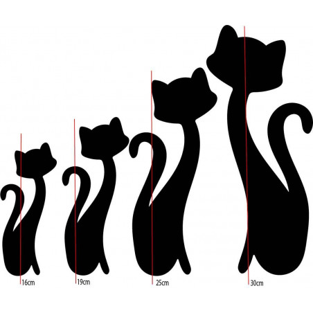 Dimensions of decorative stickers, mirror wall sticker, own production X-MOMO Dimensions of decorative stickers, mirror wall sticker, own production X-MOMO