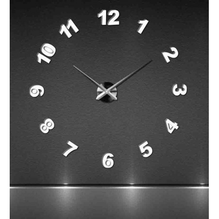 Adhesive wall clock, luxury clock on stent, plastic clock Adhesive wall clock, luxury clock on stent, plastic clock