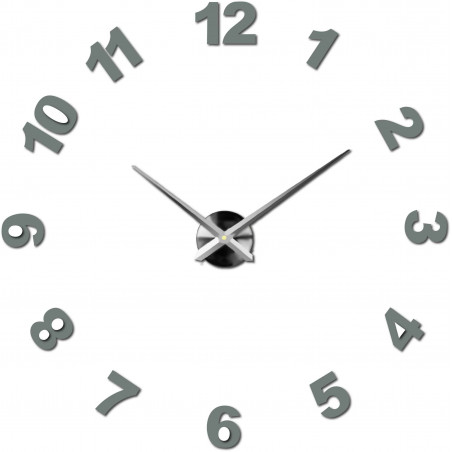 Adhesive wall clock, luxury clock on stent, plastic clock Adhesive wall clock, luxury clock on stent, plastic clock
