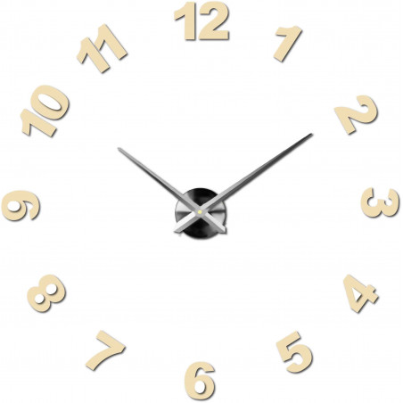 Adhesive wall clock, luxury clock on stent, plastic clock Adhesive wall clock, luxury clock on stent, plastic clock