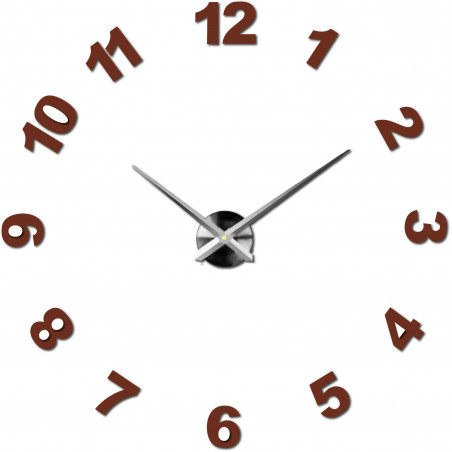 Adhesive wall clock, luxury clock on stent, plastic clock Adhesive wall clock, luxury clock on stent, plastic clock