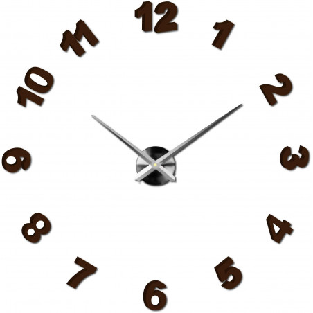 Adhesive wall clock, luxury clock on stent, plastic clock Adhesive wall clock, luxury clock on stent, plastic clock