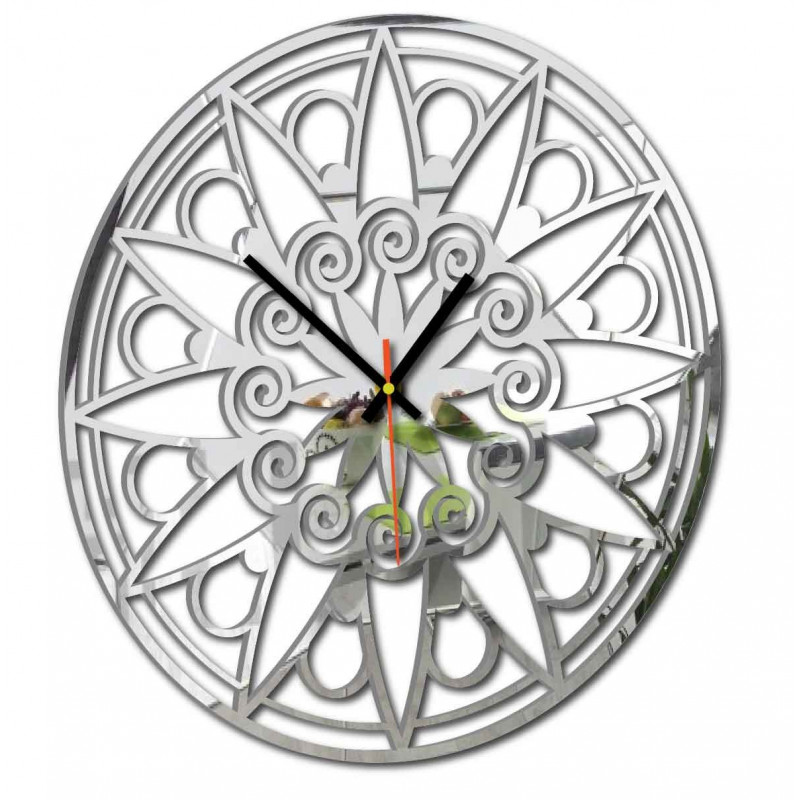 Modern Wall Clock, Wall Clock as a Gift, 3D Clock Mandala.