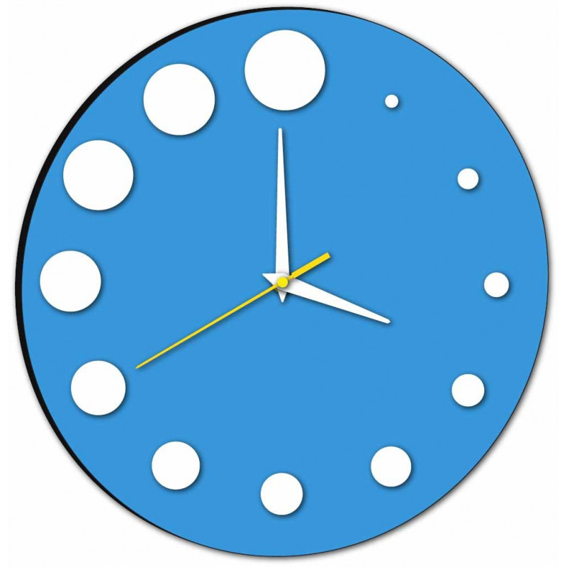 Design wall clock for the living room, kitchen, children's room. Wall clock as a gift.