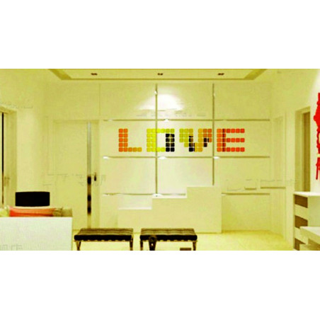 Decorative mirrors. Mirror stickers for the wall, as a picture or decoration, 3D acrylic sticker