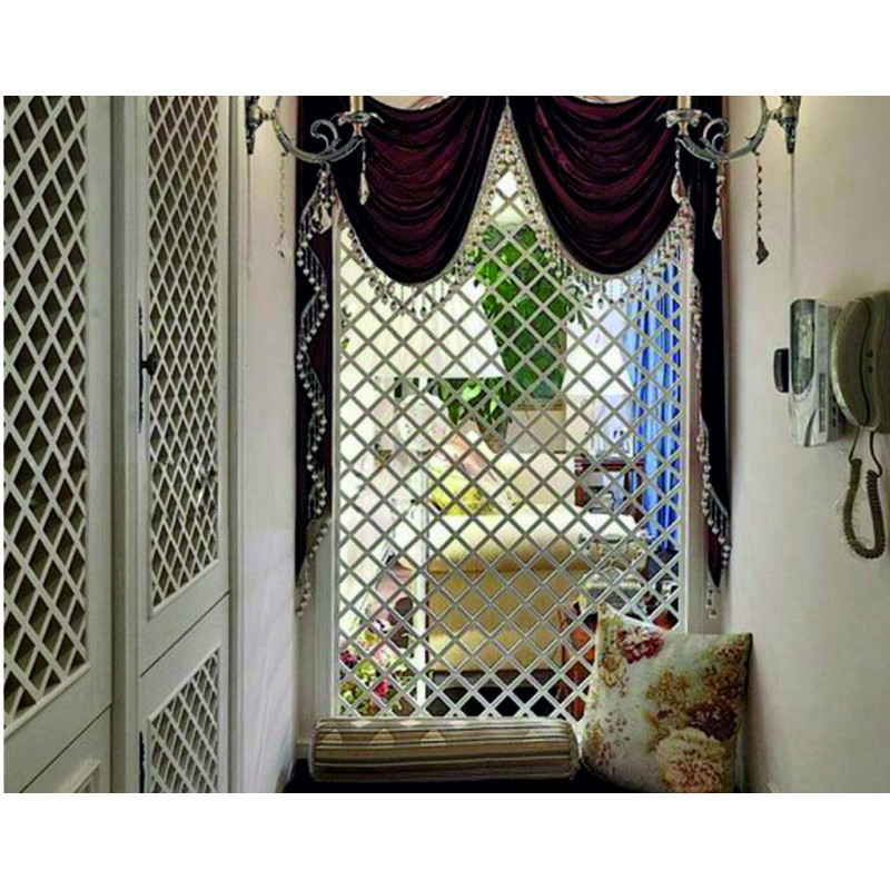 Decorative mirrors. Mirror stickers for the wall, as a picture or decoration, 3D acrylic sticker