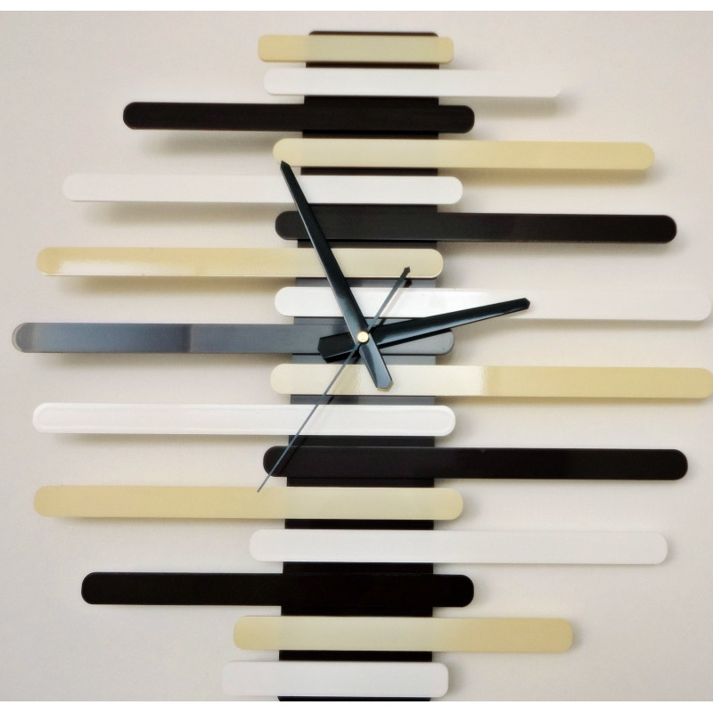 Design wall clock for living room, kitchen, kids room. Wall clock as a gift.
