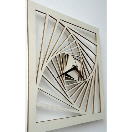 Modern wall clock, wooden wall clock, plywood Modern wall clock, wooden wall clock, plywood