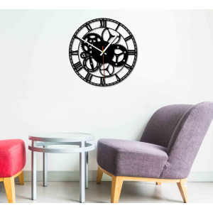 Design wall clock for the living room, kitchen, children's room. Wall clock as a gift.