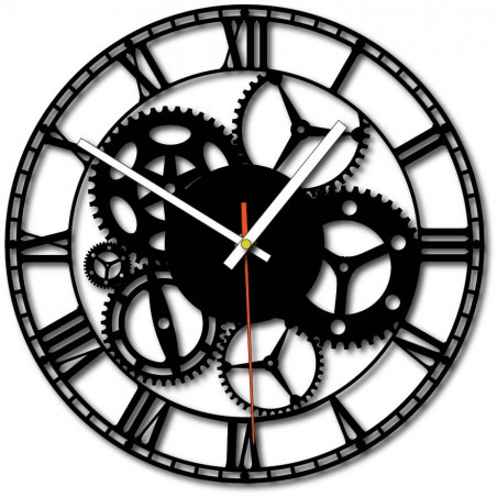 Design wall clock for the living room, kitchen, children's room. Wall clock as a gift.