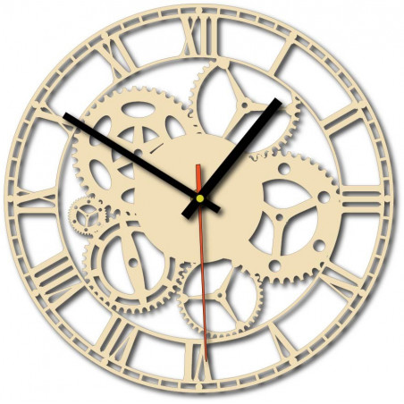 Design wall clock for the living room, kitchen, children's room. Wall clock as a gift.