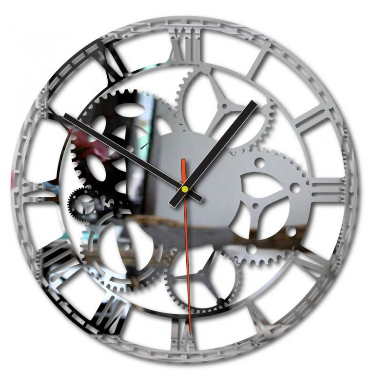 Design wall clock for the living room, kitchen, children's room. Wall clock as a gift.