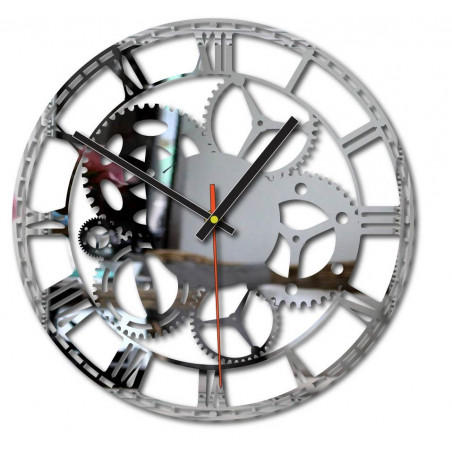 Design wall clock for the living room, kitchen, children's room. Wall clock as a gift.