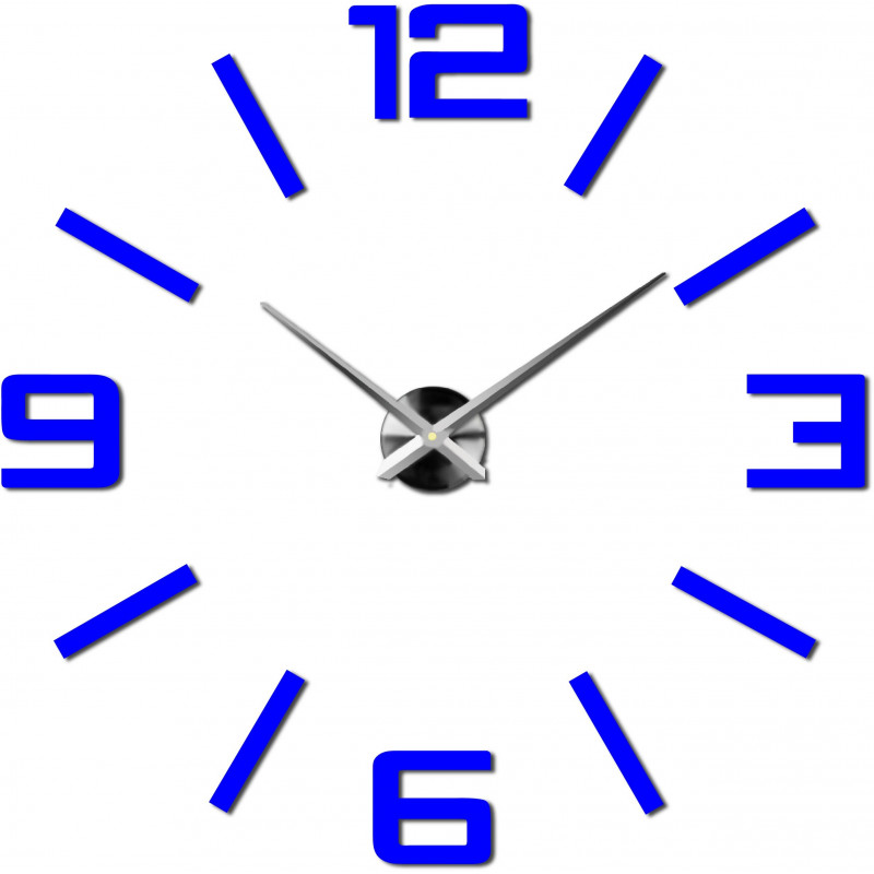 Stick-on wall clocks,luxury stent clocks,plastic clocks