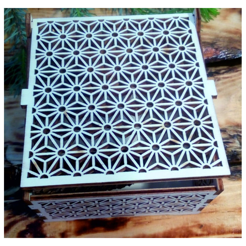 Wood and plastic decorations, Christmas decorations, wooden vintage accessories