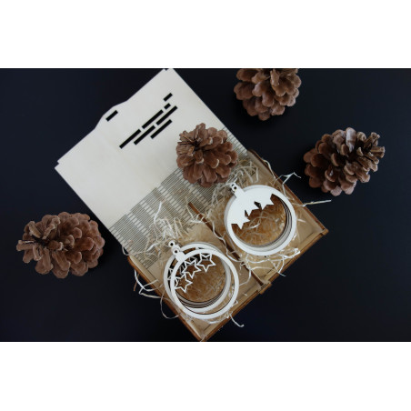 Dimensions of ornaments, Christmas ornaments,wooden accessories, ornaments made of wood and plastic