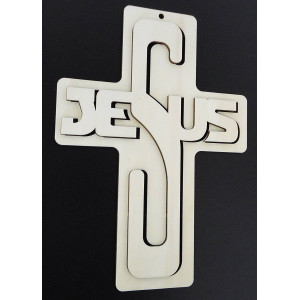 Wooden decoration - Jesus, size-260x187 mm 2