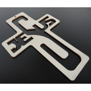 Wood and plastic decorations, Christmas decorations, wooden vintage accessories 2