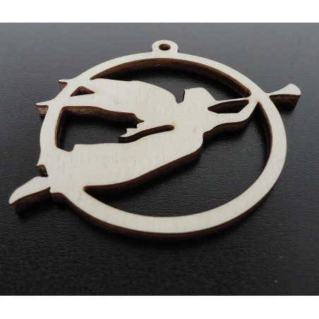 Wooden and plastic ornaments, Christmas ornaments, wooden vintage accessories