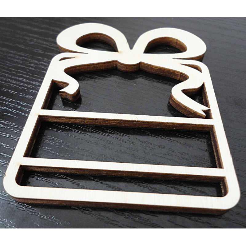 Wood and plastic ornaments,Christmas ornaments,wooden vintage accessories