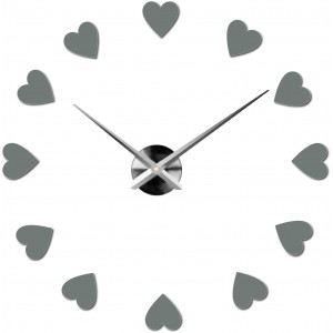 Adhesive wall clock, luxury wall clock, plastic clock 2