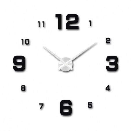 Adhesive wall clock, luxury clock on stent, plastic clock Adhesive wall clock, luxury clock on stent, plastic clock