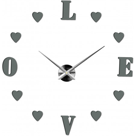 Adhesive wall clock, luxury clock on stent, plastic clock Adhesive wall clock, luxury clock on stent, plastic clock