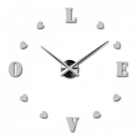 Adhesive wall clock, luxury clock on stent, plastic clock Adhesive wall clock, luxury clock on stent, plastic clock