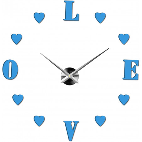 Adhesive wall clock, luxury clock on stent, plastic clock Adhesive wall clock, luxury clock on stent, plastic clock