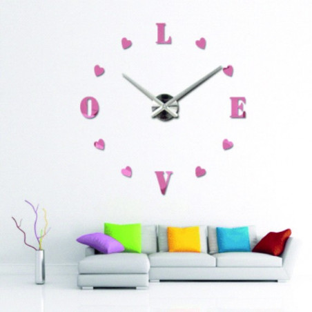 Adhesive wall clock, luxury clock on stent, plastic clock Adhesive wall clock, luxury clock on stent, plastic clock