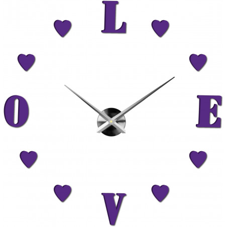 Adhesive wall clock, luxury clock on stent, plastic clock Adhesive wall clock, luxury clock on stent, plastic clock