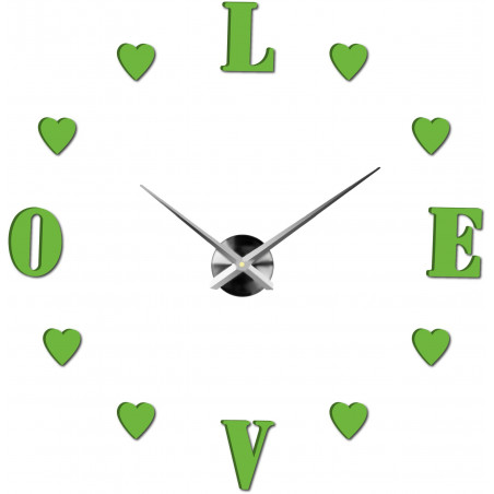 Adhesive wall clock, luxury clock on stent, plastic clock Adhesive wall clock, luxury clock on stent, plastic clock