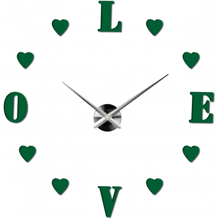 Adhesive wall clock, luxury clock on stent, plastic clock Adhesive wall clock, luxury clock on stent, plastic clock