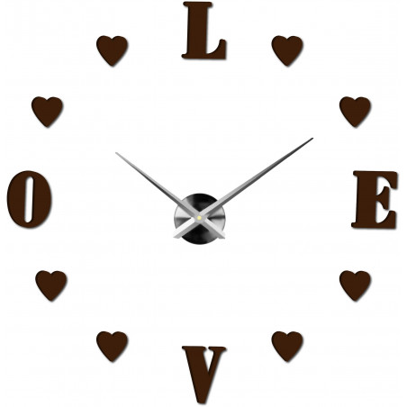 Adhesive wall clock, luxury clock on stent, plastic clock Adhesive wall clock, luxury clock on stent, plastic clock