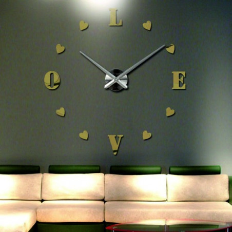 Adhesive wall clock, luxury clock on stent, plastic clock Adhesive wall clock, luxury clock on stent, plastic clock