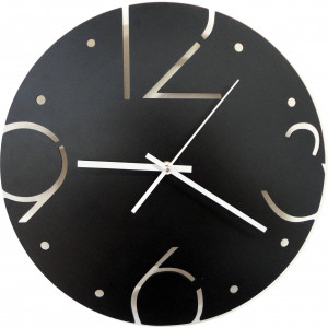 Modern wall clock, wooden wall clock, plywood 2