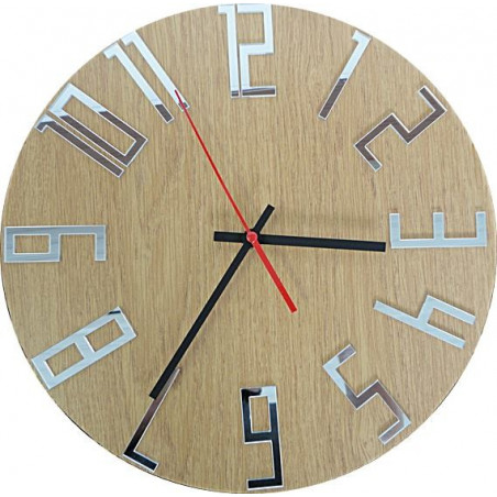 Modern wall clock, wooden wall clock, plywood Modern wall clock, wooden wall clock, plywood