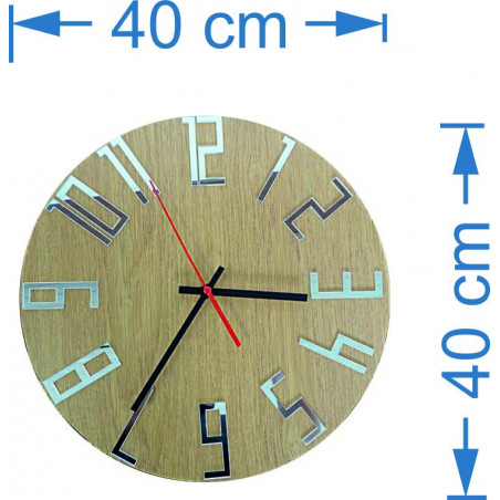 Modern wall clock, wooden wall clock, plywood Modern wall clock, wooden wall clock, plywood