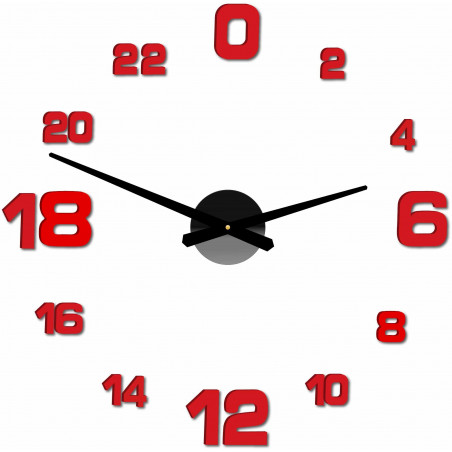 Adhesive wall clock, luxury wall clock, plastic clock Adhesive wall clock, luxury wall clock, plastic clock